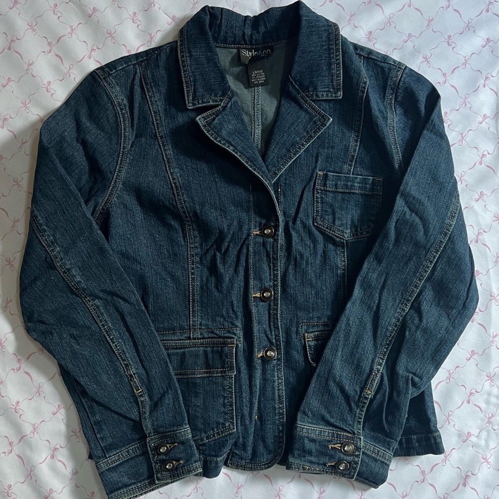 denim jacket from style and co